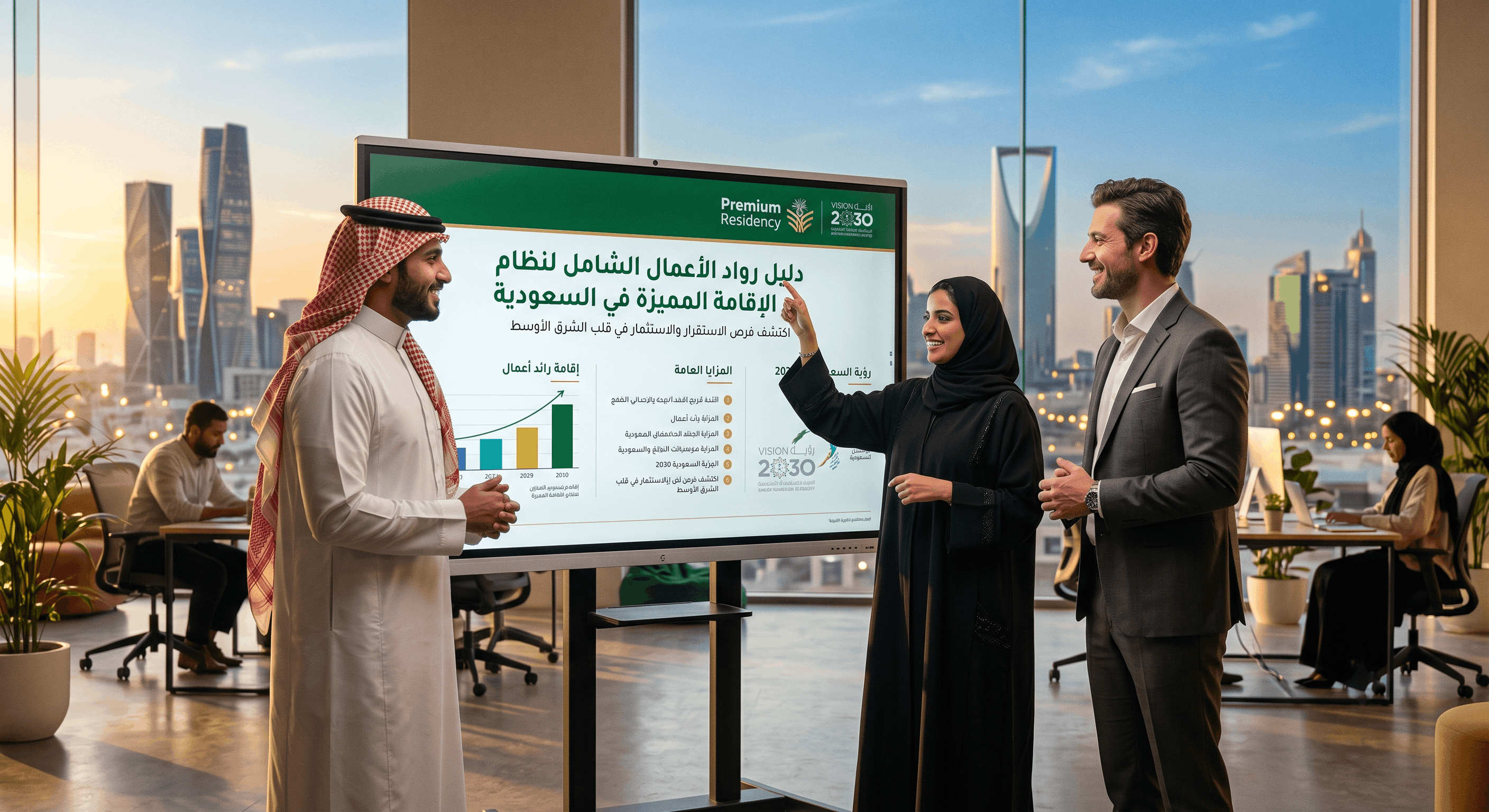 الدليل الشامل لرواد الأعمال السوريين: الإقامة المميزة في السعودية